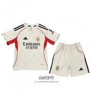 Segunda Camiseta Benfica 2025-2026 Nino