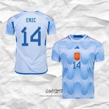 Segunda Camiseta Espana Jugador Eric 2022