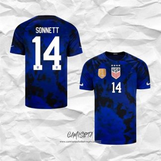 Segunda Camiseta Estados Unidos Jugador Sonnett 2022