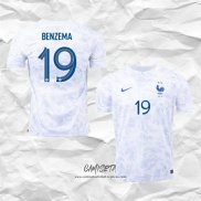 Segunda Camiseta Francia Jugador Benzema 2022
