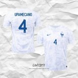 Segunda Camiseta Francia Jugador Upamecano 2022