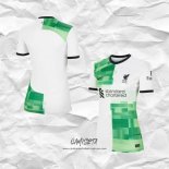 Segunda Camiseta Liverpool 2023-2024 Mujer