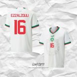 Segunda Camiseta Marruecos Jugador Ezzalzouli 2022