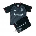 Segunda Camiseta Monaco 2021-2022 Nino