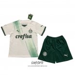Segunda Camiseta Palmeiras 2023 Nino