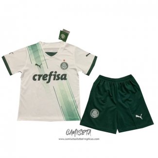 Segunda Camiseta Palmeiras 2023 Nino