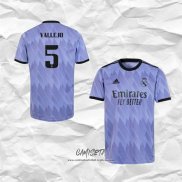 Segunda Camiseta Real Madrid Jugador Vallejo 2022-2023
