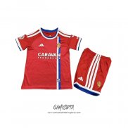 Segunda Camiseta Real Zaragoza 2026-2027 Nino