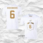 Segunda Camiseta Serbia Jugador Maksimovic 2022