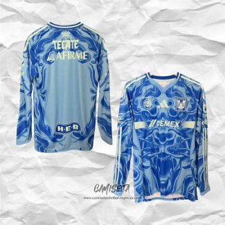 Segunda Camiseta Tigres UANL 2025-2026 Manga Larga