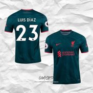 Tercera Camiseta Liverpool Jugador Luis Diaz 2022-2023