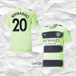 Tercera Camiseta Manchester City Jugador Bernardo 2022-2023