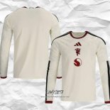 Tercera Camiseta Manchester United 2026-2027 Manga Larga