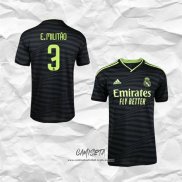 Tercera Camiseta Real Madrid Jugador E.Militao 2022-2023