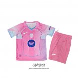 Camiseta Barcelona Special 2025-2026 Nino Rosa