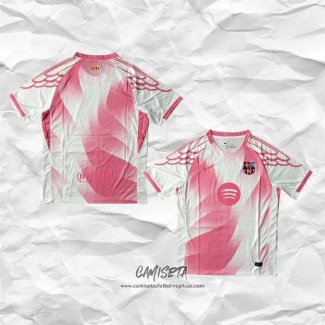Camiseta Barcelona Special 2025-2026 Blanco Tailandia Rosa