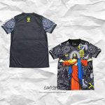 Camiseta Brasil Jesus 2025 Negro Tailandia