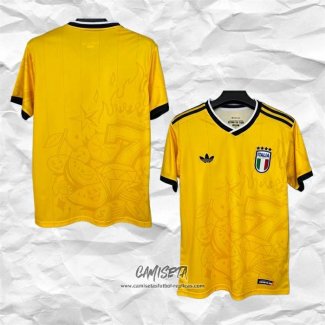 Camiseta Italia Special 2025 Amarillo Tailandia
