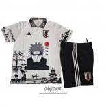 Camiseta Japon Naruto 2025 Nino Blanco