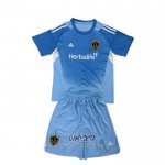 Camiseta Los Angeles Galaxy Portero 2025 Nino Azul