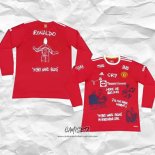 Camiseta Manchester United CR7 2021-2022 Manga Larga