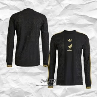 Camiseta Mexico Special 2025 Manga Larga Negro