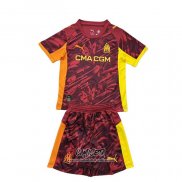 Camiseta Olympique Marsella Portero 2025-2026 Nino Rojo