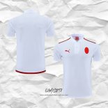 Camiseta Polo del AC Milan 2022-2023 Blanco