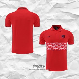 Camiseta Polo del Atletico Madrid 2022-2023 Rojo