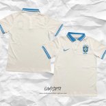 Camiseta Polo del Brasil 2021 Blanco