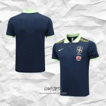 Camiseta Polo del Brasil 2023-2024 Azul