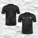 Camiseta Portugal Portero 2024 Negro