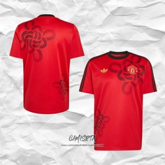 Camiseta Pre Partido del Manchester United 2025-2026 Rojo