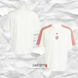 Camiseta Pre Partido del River 2025-2026 Blanco Plate