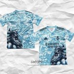Camiseta Real Madrid Dragon 2025-2026 Azul Tailandia