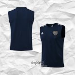Camiseta de Entrenamiento Boca Juniors 2021-2022 Sin Mangas Azul