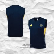 Camiseta de Entrenamiento Boca Juniors 2025-2026 Sin Mangas Azul