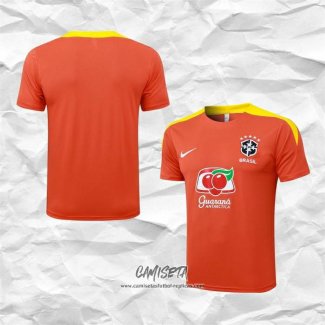Camiseta de Entrenamiento Brasil 2025-2026 Naranja