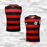 Camiseta de Entrenamiento Flamengo 2025-2026 Sin Mangas Negro Rojo