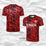 Camiseta de Entrenamiento Manchester United 2023-2024 Rojo