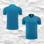 Camiseta de Entrenamiento Manchester United 2022-2023 Azul
