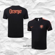 Camiseta de Entrenamiento Paises Bajos 2026-2027 Negro