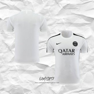 Camiseta de Entrenamiento Paris Saint-Germain 2023-2024 Blanco