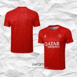 Camiseta de Entrenamiento Paris Saint-Germain Jordan 2024-2025 Rojo