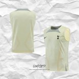 Camiseta de Entrenamiento Tottenham Hotspur 2022-2023 Sin Mangas Amarillo