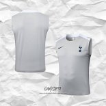 Camiseta de Entrenamiento Tottenham Hotspur 2025-2026 Sin Mangas Gris