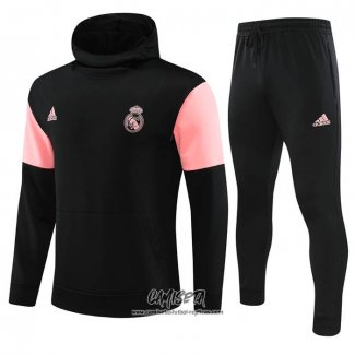 Chandal con Capucha del Real Madrid 2023 Nino Negro y Rosa