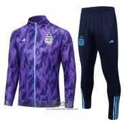 Chandal de Chaqueta del Argentina 2022-2023 Purpura