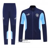 Chandal de Chaqueta del Manchester City 2025-2026 Nino Azul