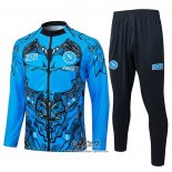 Chandal de Chaqueta del Napoli 2025-2026 Nino Azul